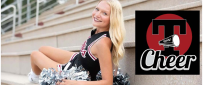 Tate High School Cheerleading squad