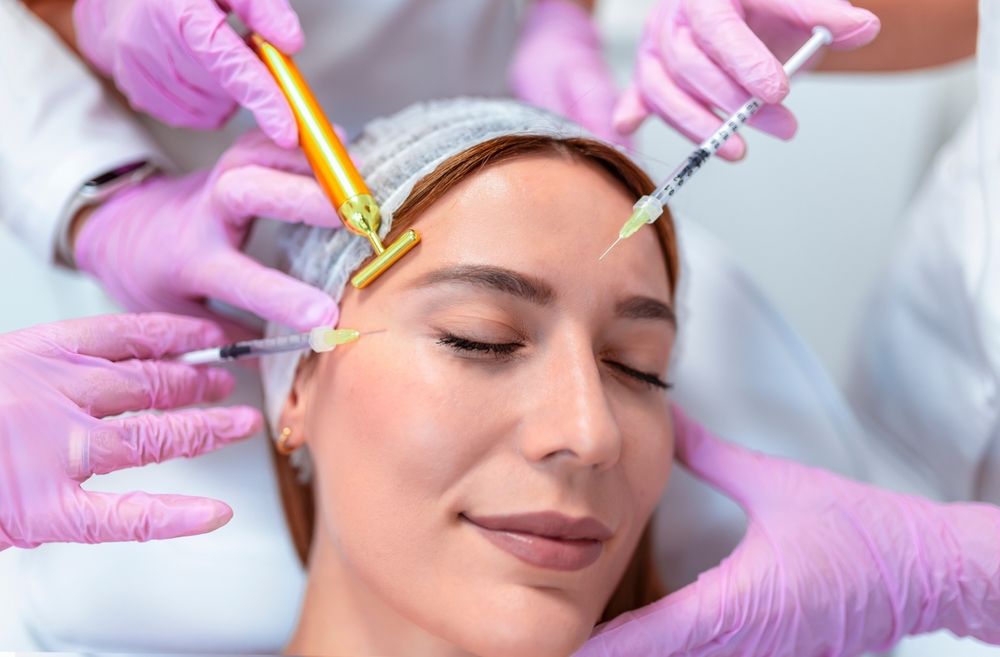 woman getting full face Botox in Pensacola FL